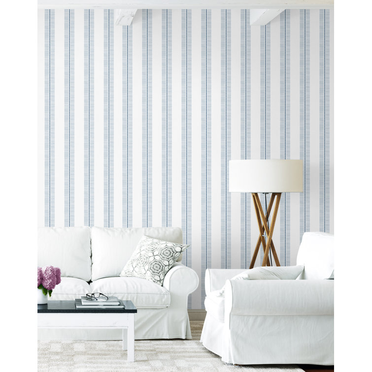Nextwall Celimar Striped Vinyl Peel & Stick Wallpaper Roll & Reviews